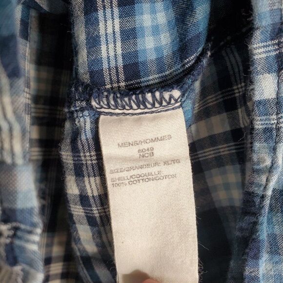 Woolrich Short Sleeve Button Up Shirt Plaid Mens XL Cotton - Picture 5 of 5